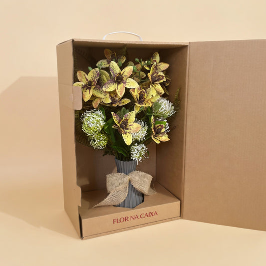 Arranjo Esplendor de Orquídeas