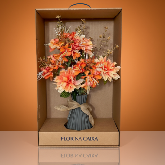 Arranjo de Flamboyants e Dálias