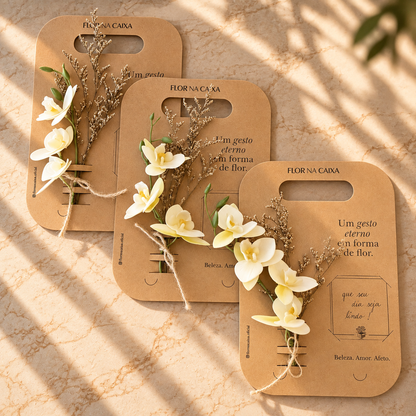 Pequenos Gestos | OrquÍdeas Brancas
