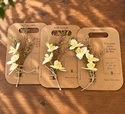 Pequenos Gestos | OrquÍdeas Brancas