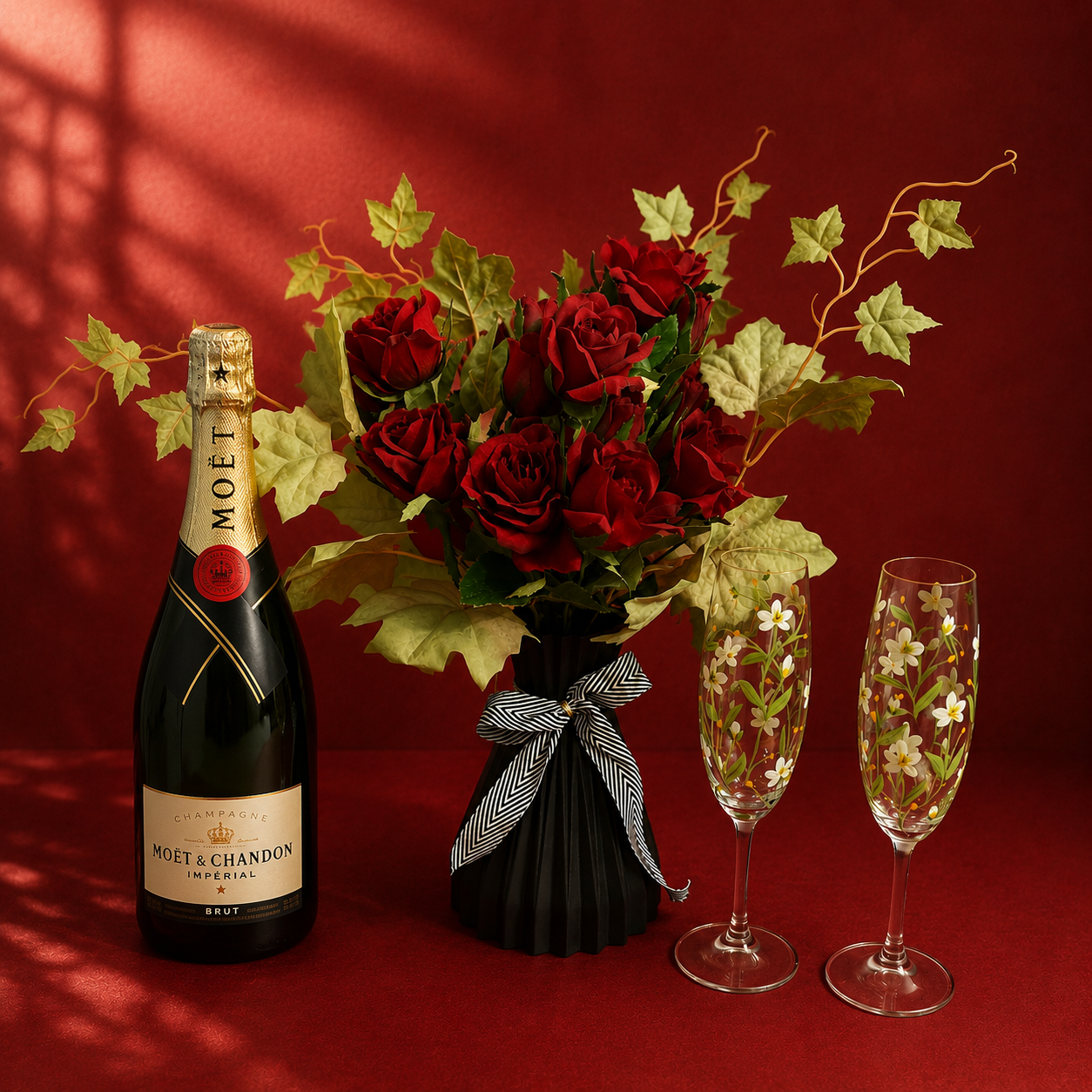 Arranjo Rosas para uma Rosa