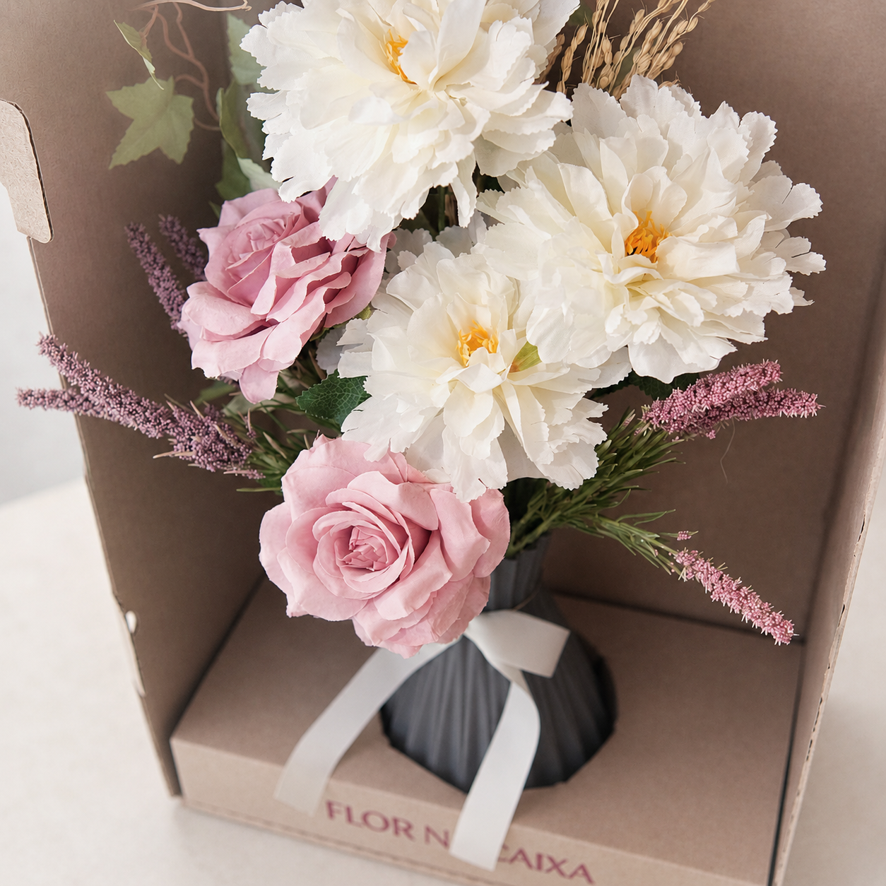 Arranjo Rosa de Chantilly