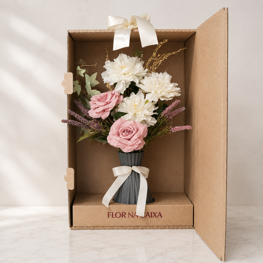 Arranjo Rosa de Chantilly