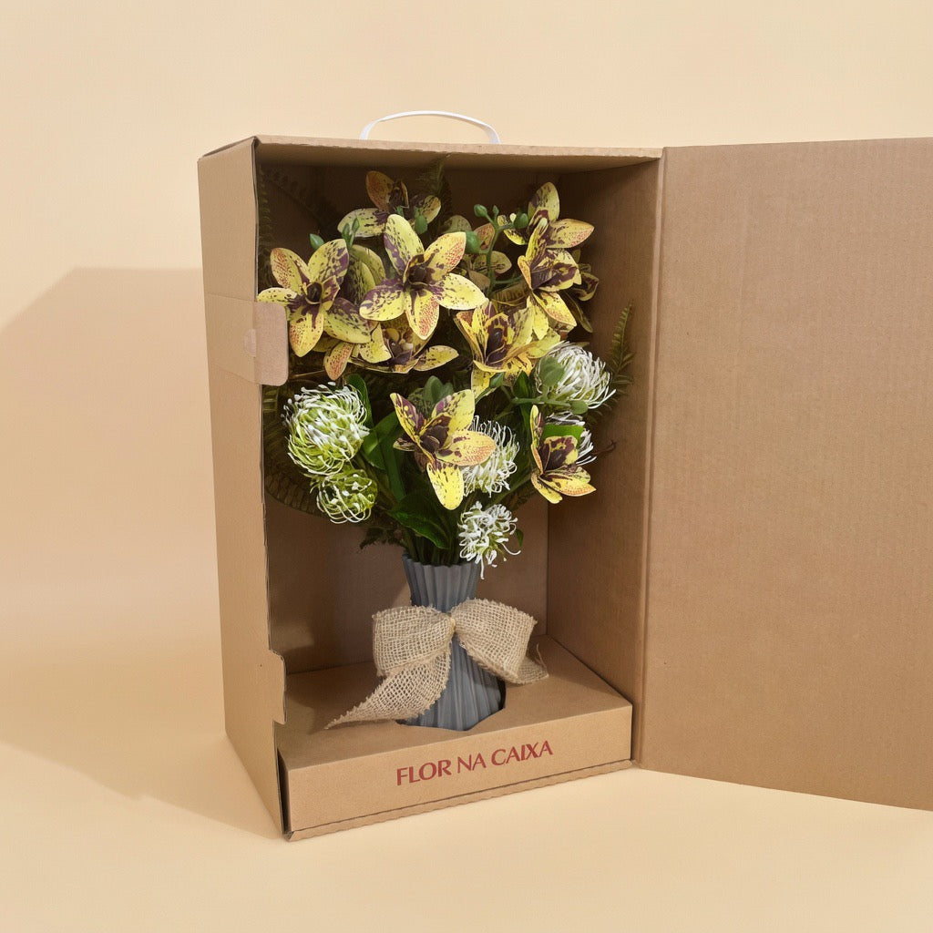 Arranjo Esplendor de Orquídeas