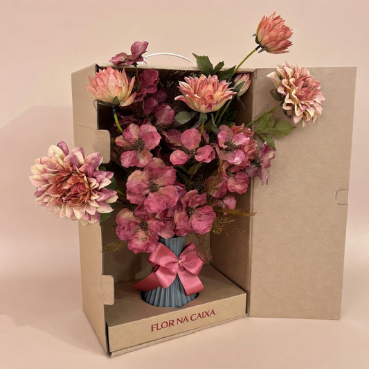 Arranjo Opulência Bordeaux