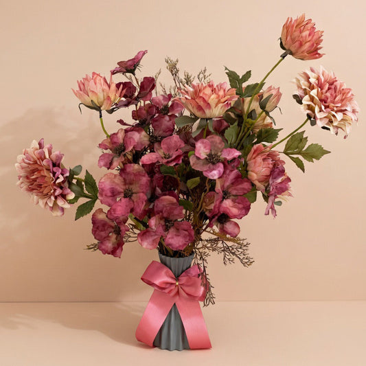 Arranjo Opulência Bordeaux